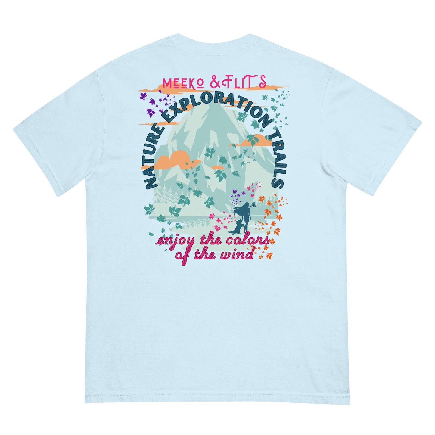 Pocahontas Meeko & Flit Shirt: Nature Exploration Trails Comfort Colors Tee