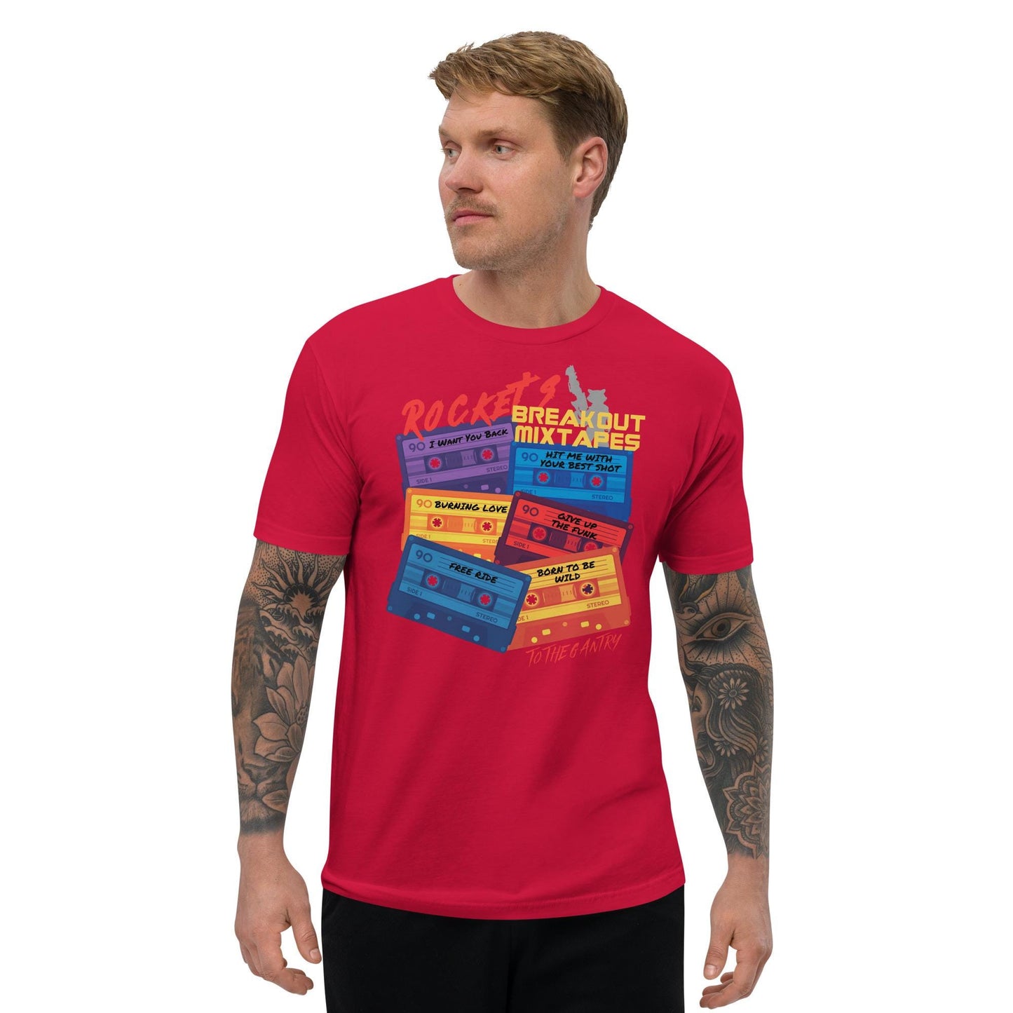 Rocket's Breakout Mixtapes, Guardians of the Galaxy Fan Shirt, Disneyland T-shirt, Disney Dad