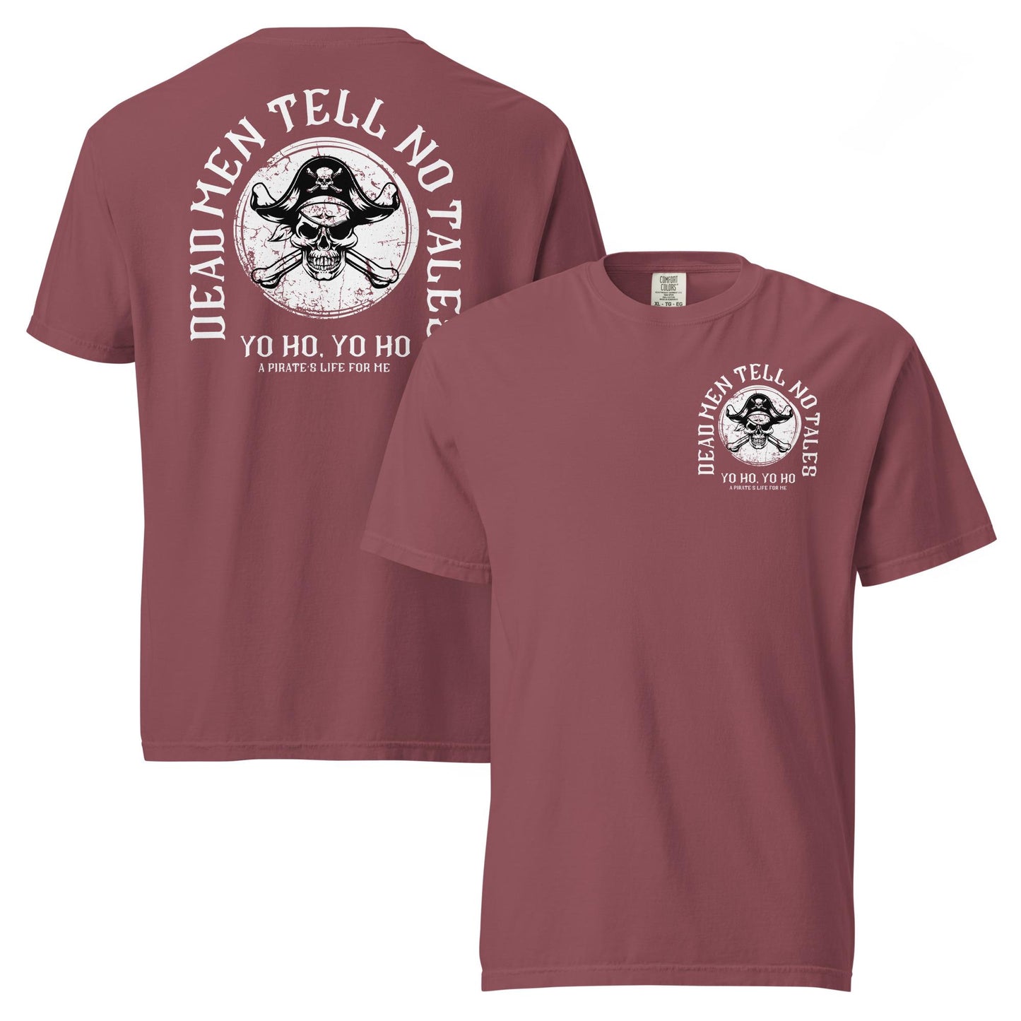 Pirates of the Caribbean Comfort Colors T-Shirt, Subtle Disney Adult Tee
