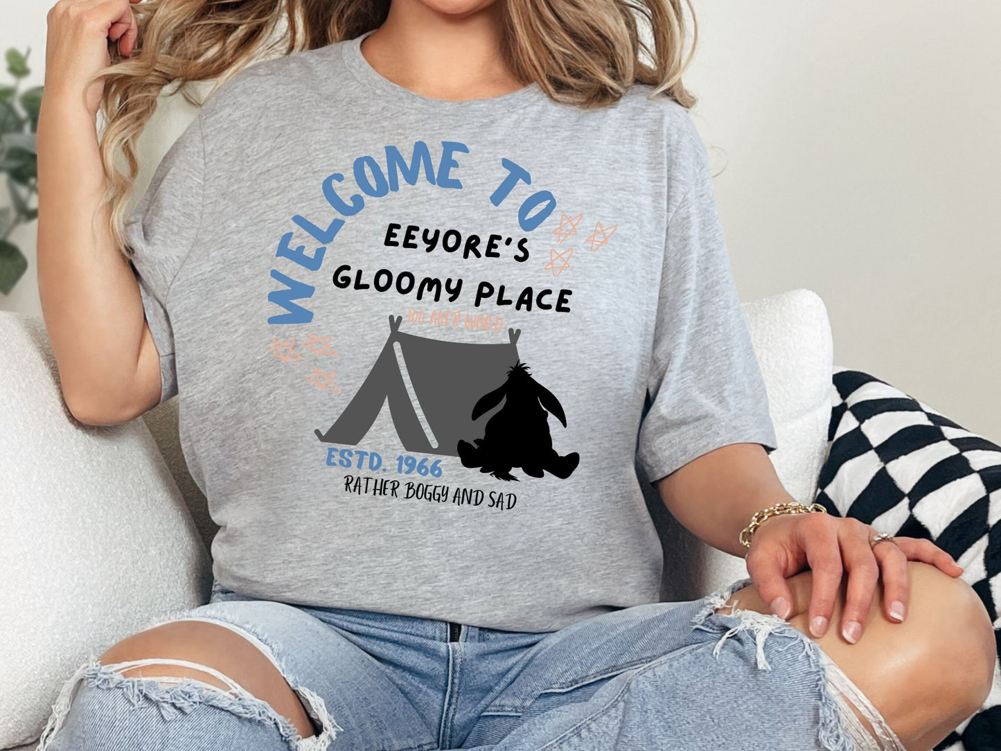 Eeyore's Gloomy Place Bella Canvas T-Shirt, Disney Family Shirt
