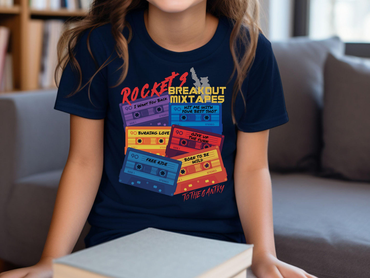 Rocket's Breakout Mix Tapes Shirt, Guardians of the Galaxy Fan Tee