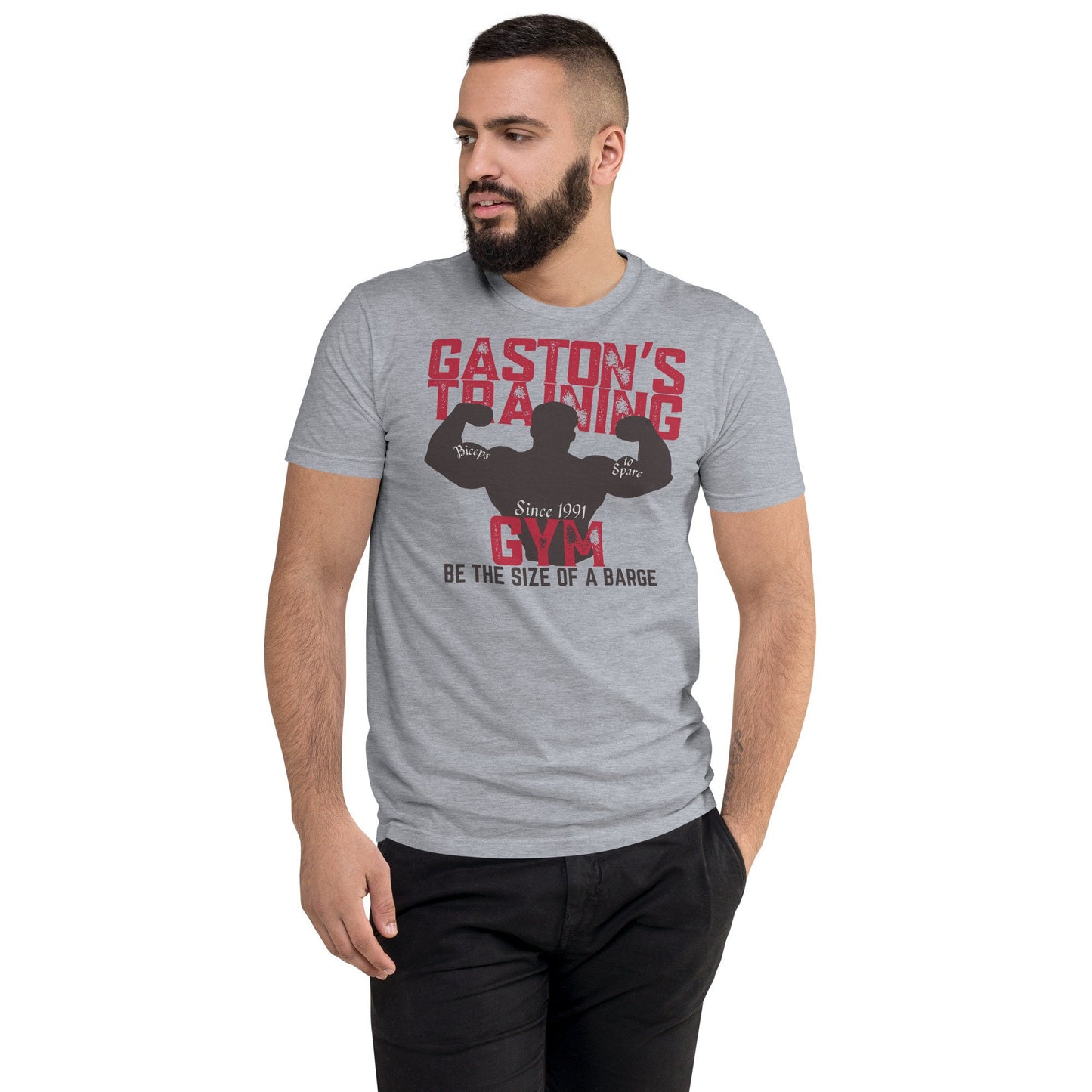 Gaston's Training Gym Shirt, Subtle Disney Family Tee