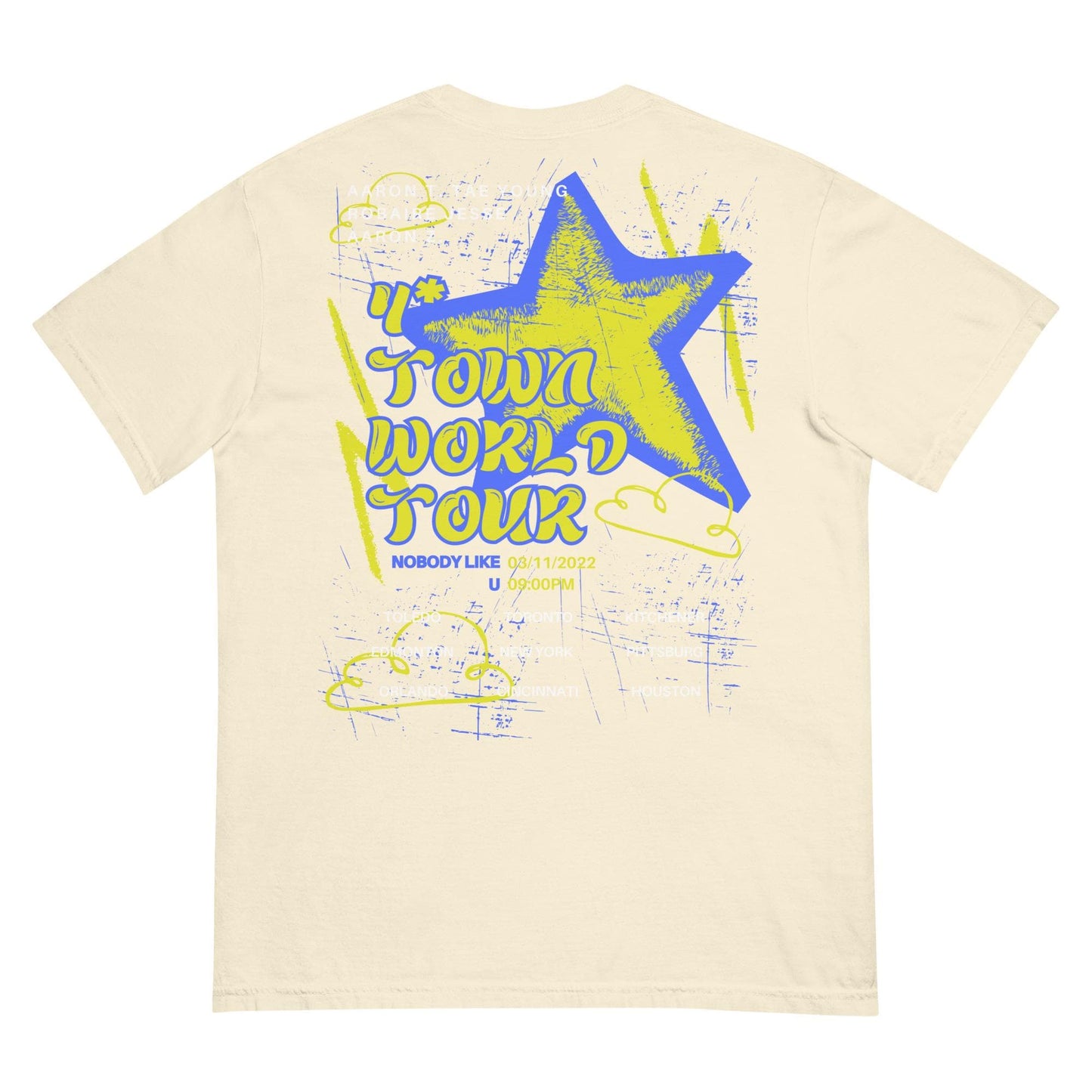 4 Town Turning Red Subtle Disney Adult Comfort Colors Shirt