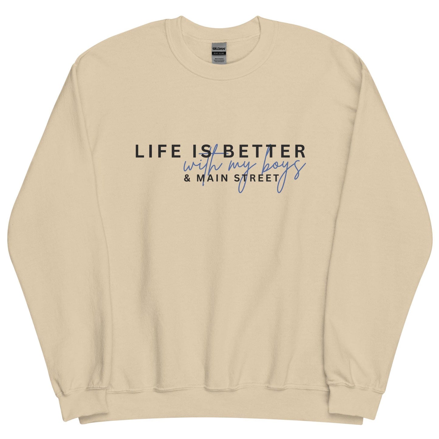 Life is Better with My Boys Sweatshirt, Disney Mom Crewneck