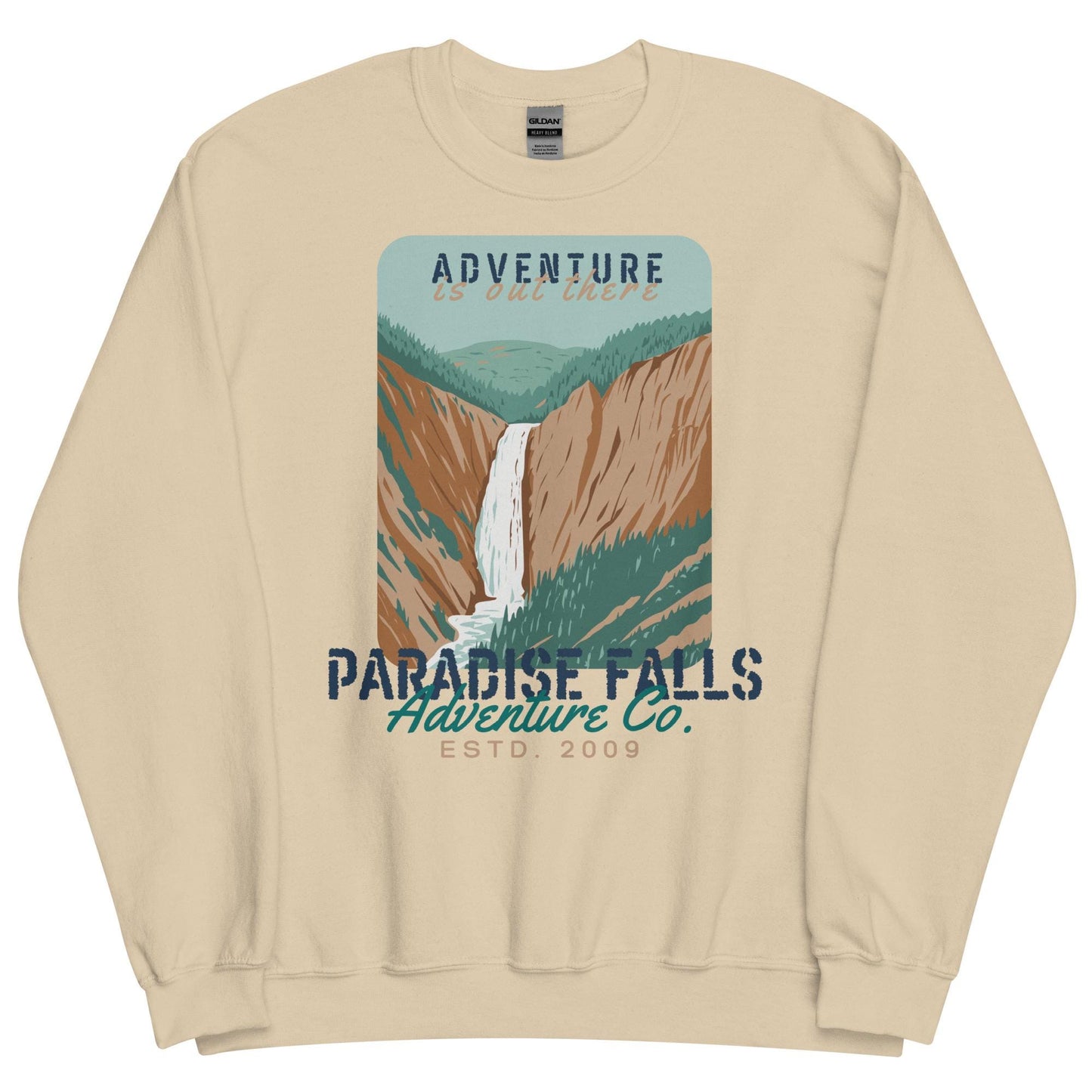 Disney Up Paradise Falls Sweatshirt – Adventure is Out There Unisex Crewneck