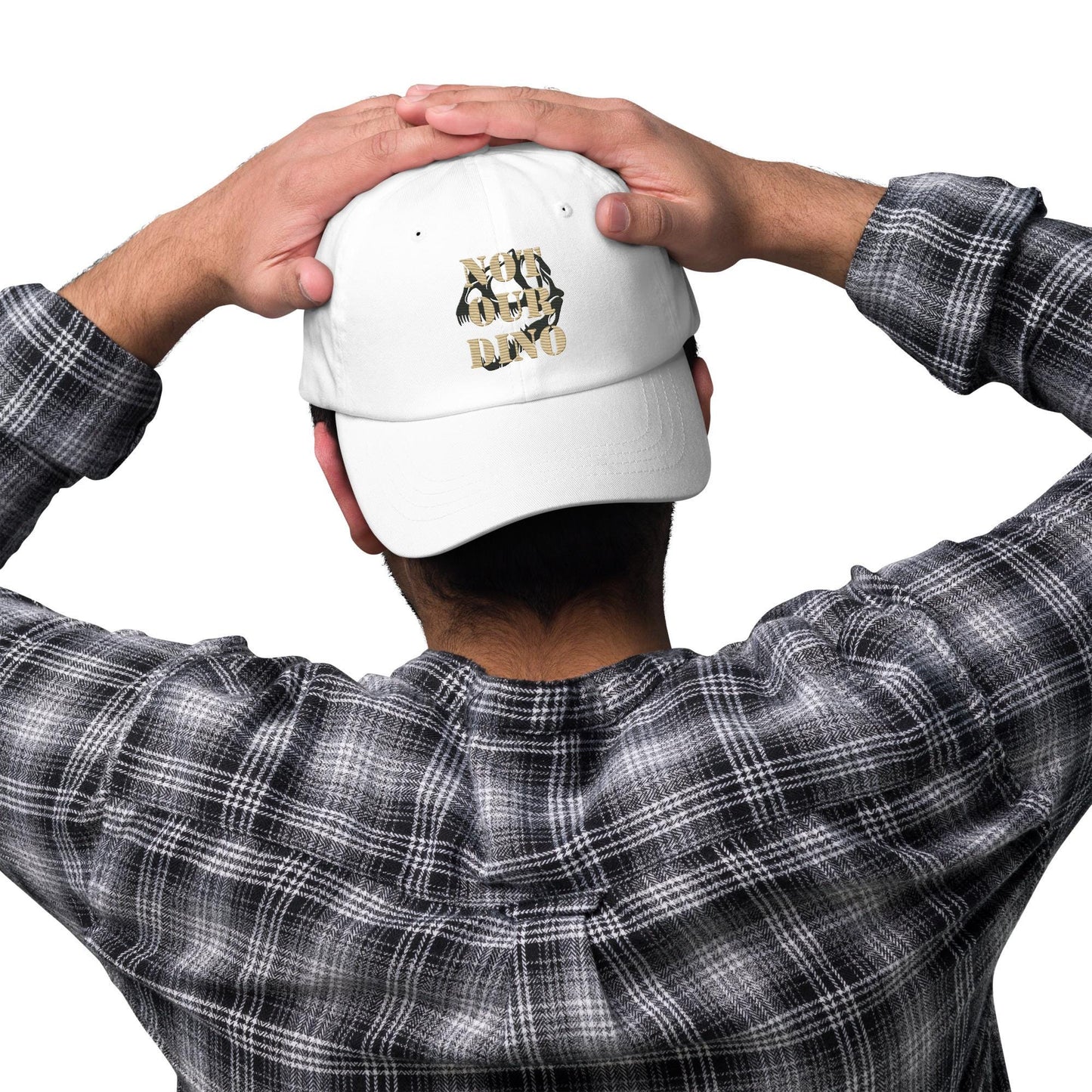 Dinosaur Dad Hat: "Not Our Dino" Animal Kingdom Style