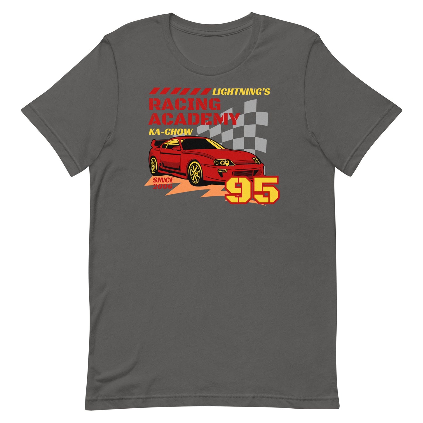 Lightning McQueens Racing Academy Disney Cars Shirt, Bella Canvas Unisex Tee