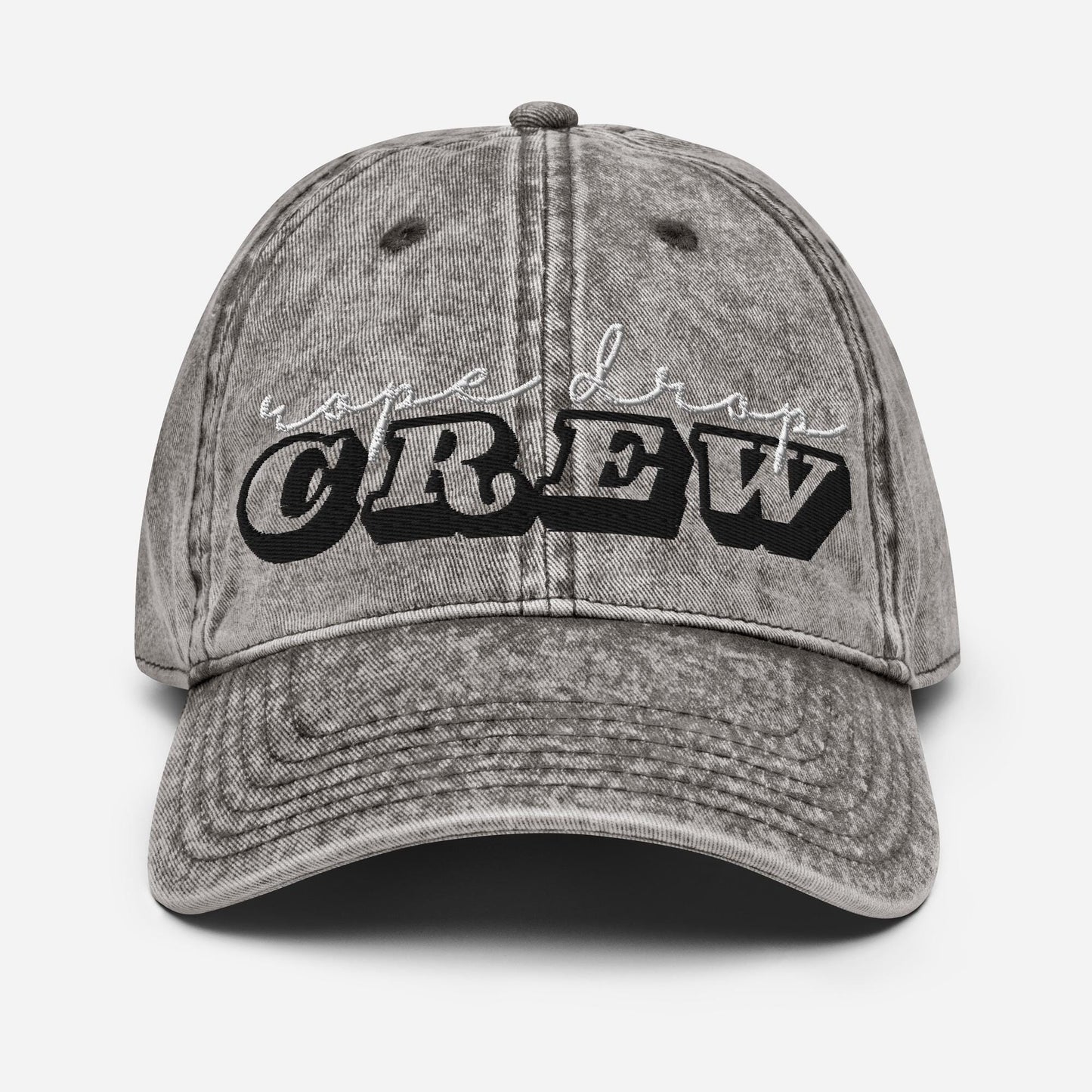 Rope Drop Crew Disney Hat, Vintage Cotton Twill Cap