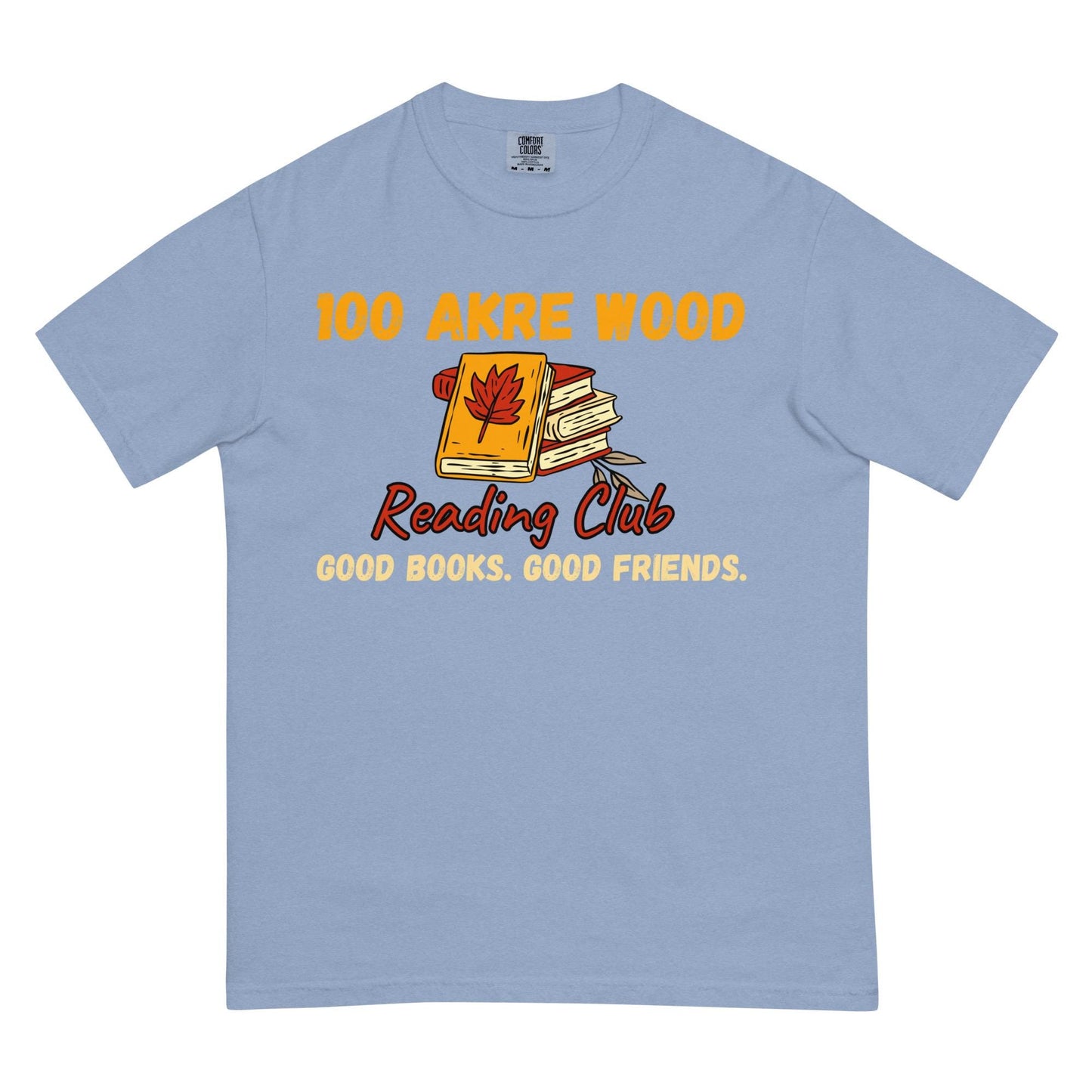 Winnie the Pooh Inspired Owl Reading Club Shirt, 100 Akre Wood Comfort Color Shirt
