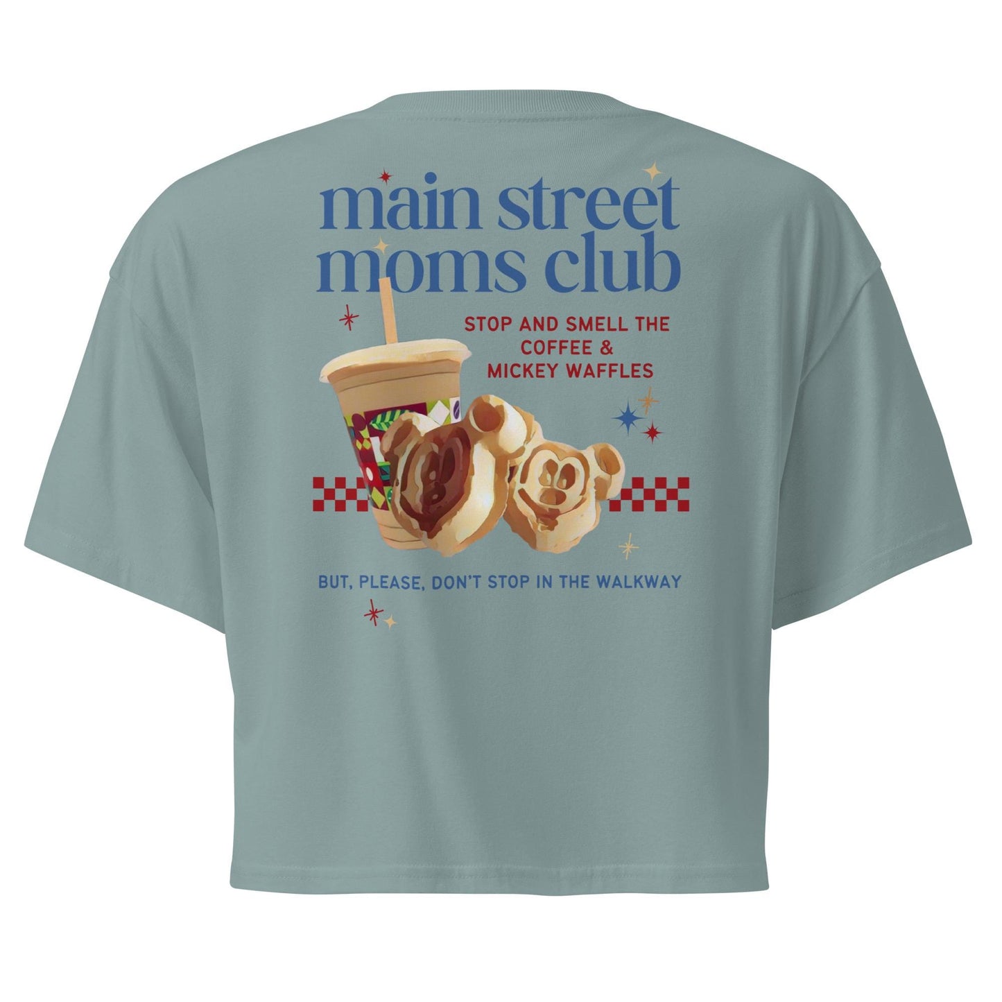 Main Street Moms Club™ Collection Crop Top, Disney Mom Shirt