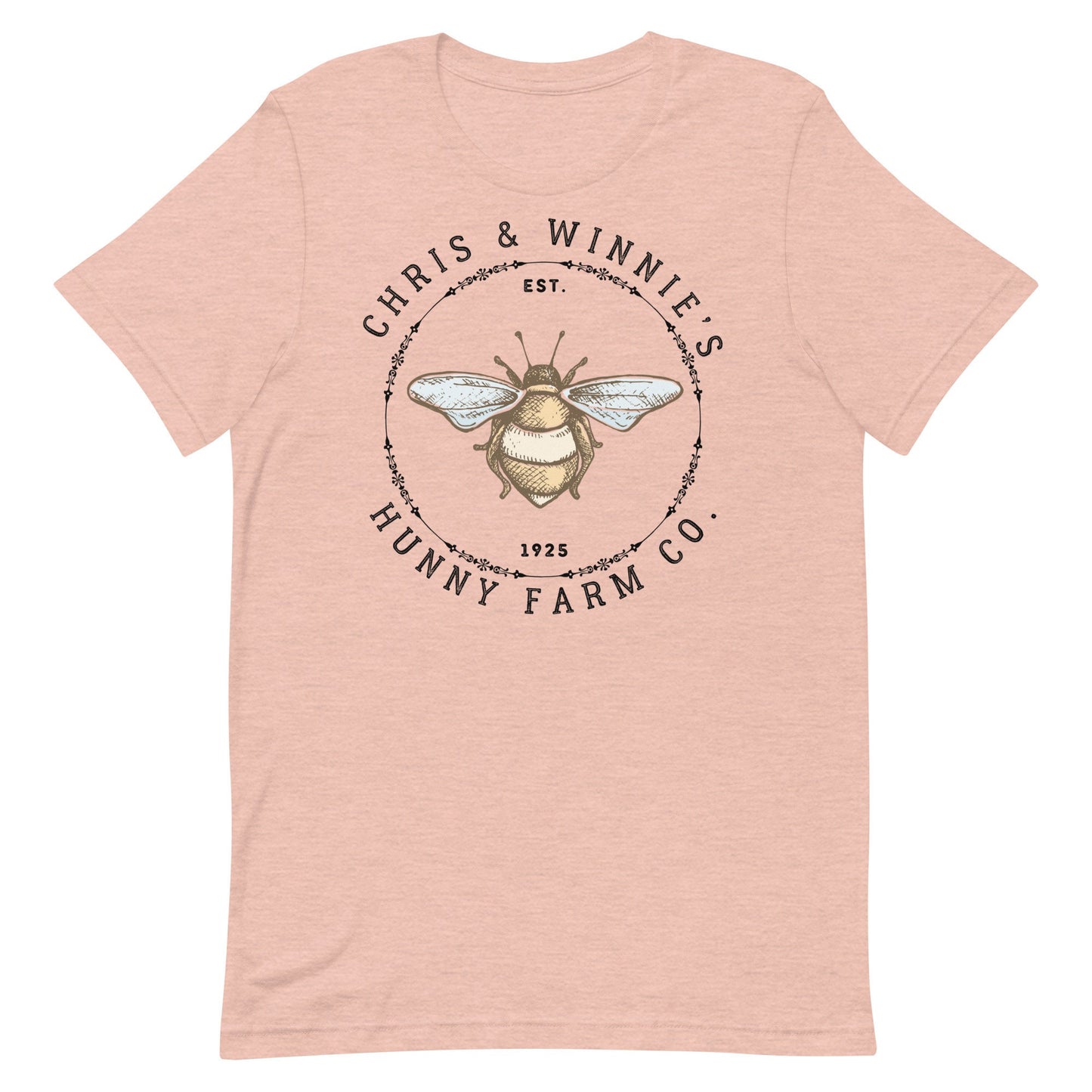 Winnie's Hunny Farm Bella Canvas T-Shirt, Subtle Disney Family Shirts