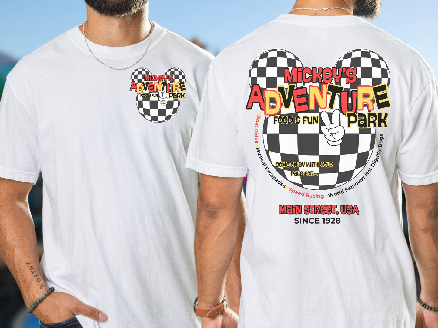 Mickey's Adventure Club T-Shirt, Subtle Disney Inspired Tee