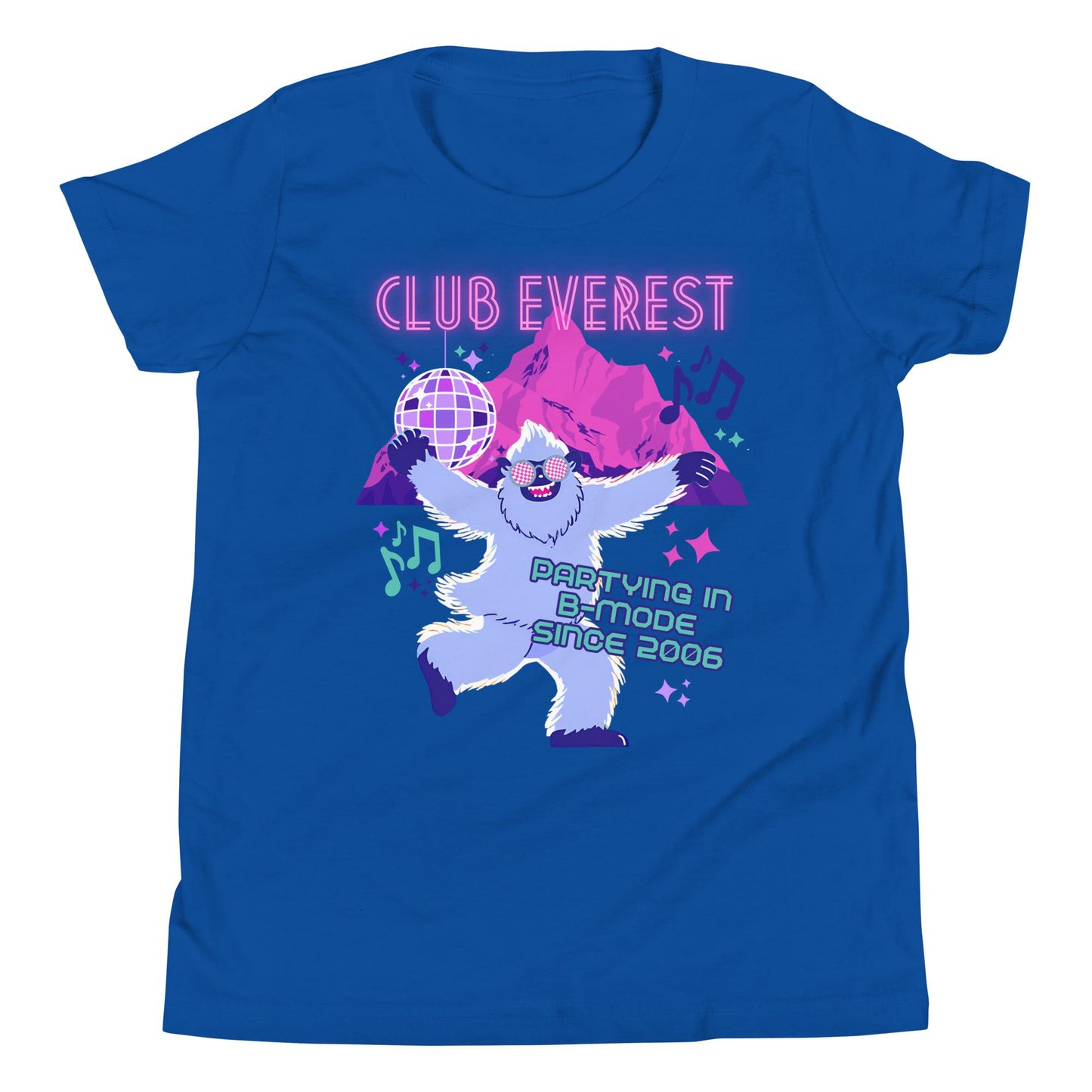 Club Everest Youth T-Shirt: Animal Kingdom Inspired Yeti Tee