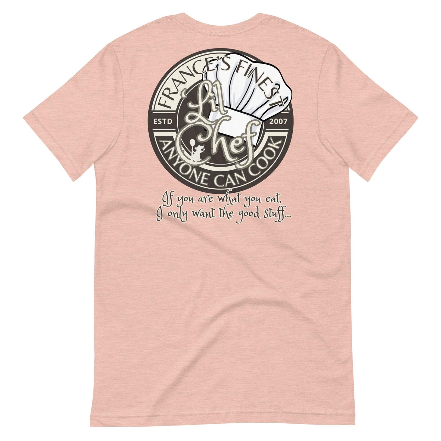 Lil Chef Ratatouille Disney Shirt, Bella Canvas Unisex Tee