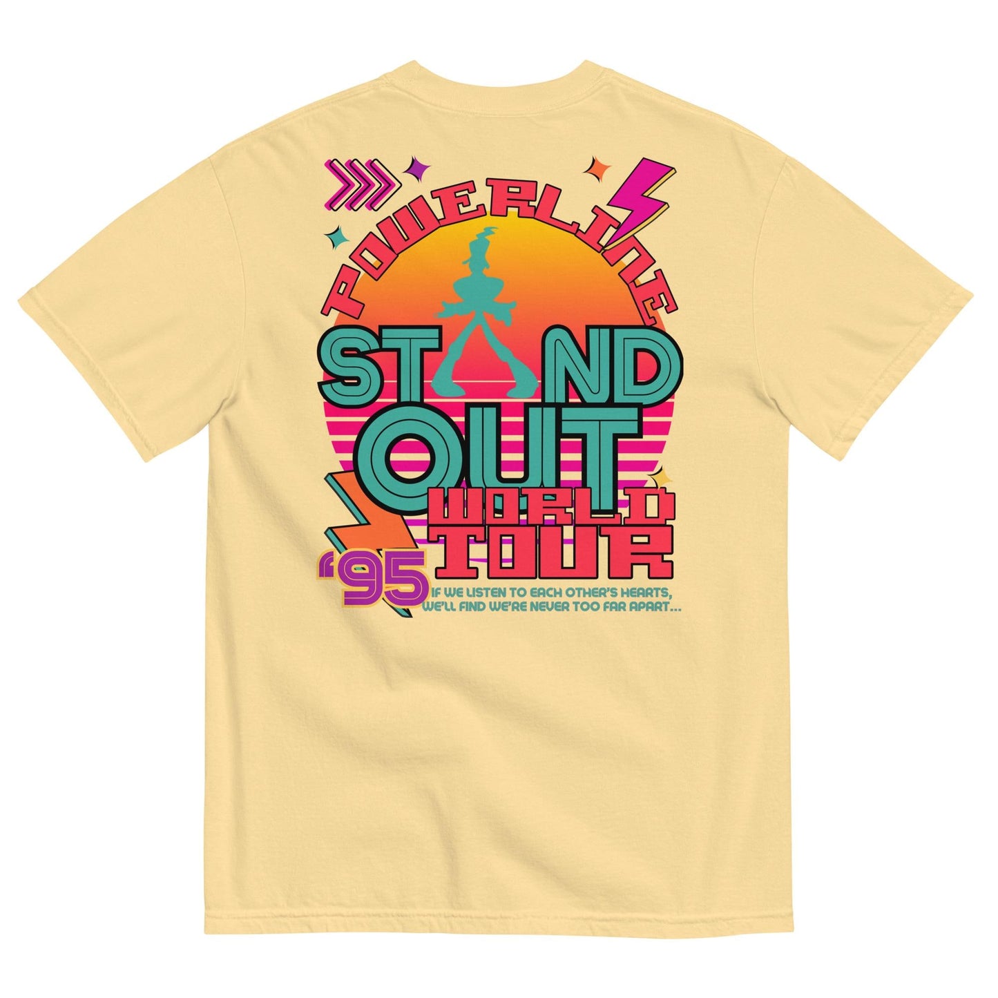 Powerline Inspired '95 Tour Shirt, Goofy Movie Tee