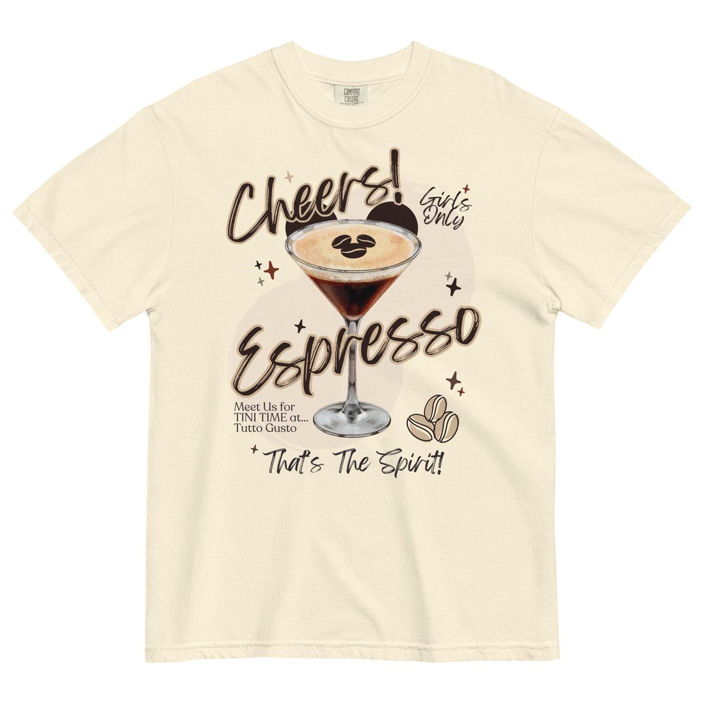 Espresso Martini Disney Shirt, Girls Trip Comfort Colors Tee