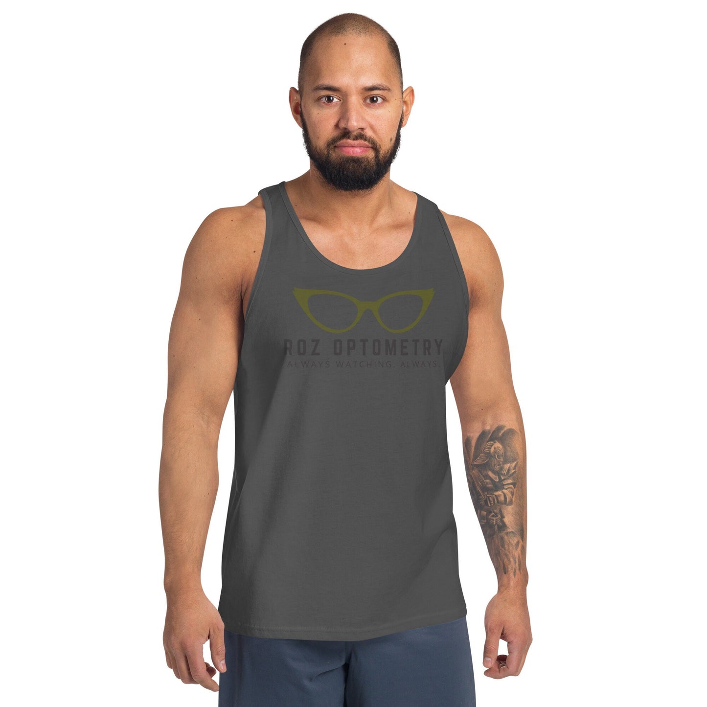 Roz Optometry Monsters Inc Inspired Tank, Disney Vacation Shirt