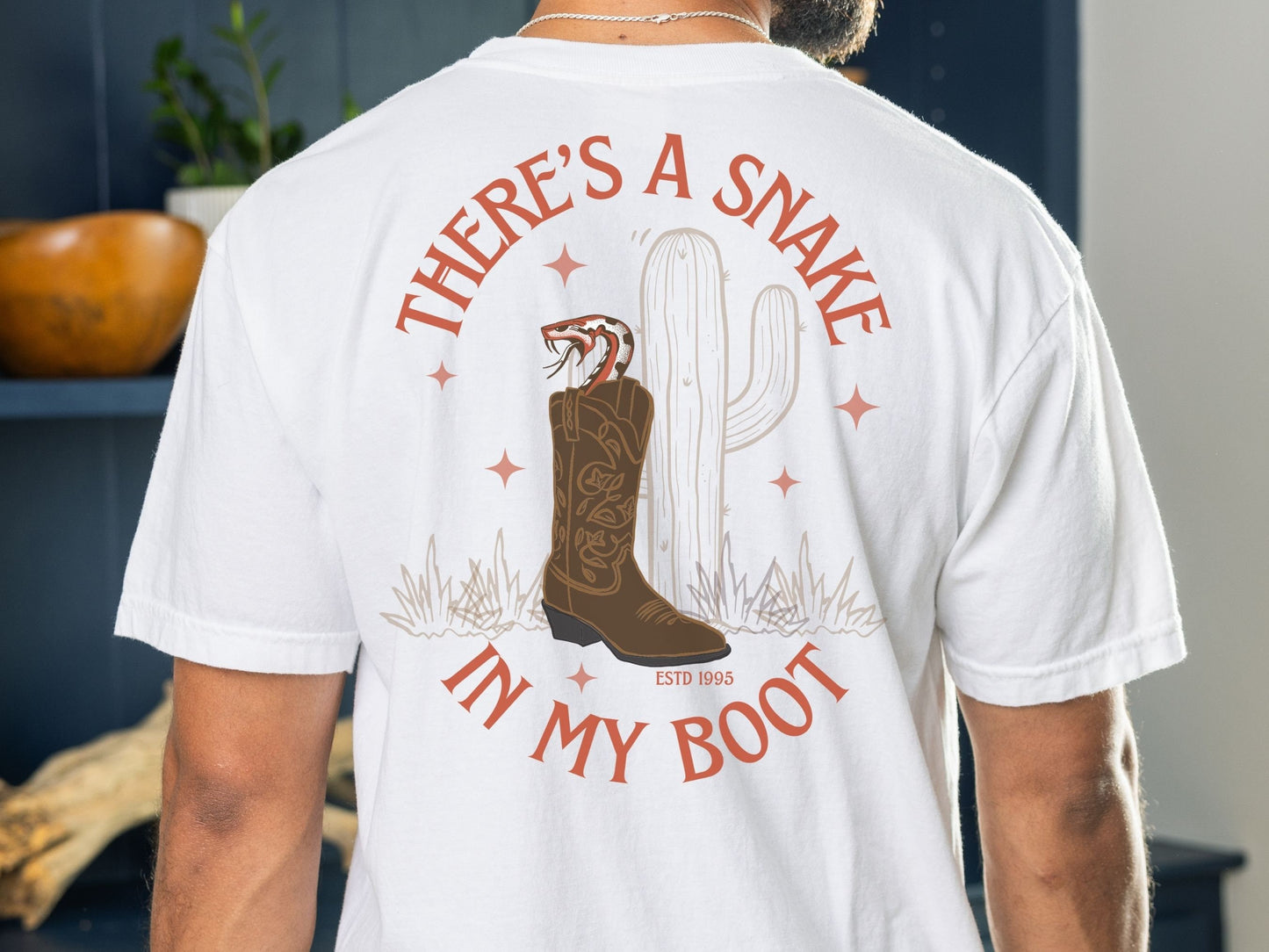 There's a Snake in my Boot Comfort Colors T-Shirt, Matching Disney Family Shirts