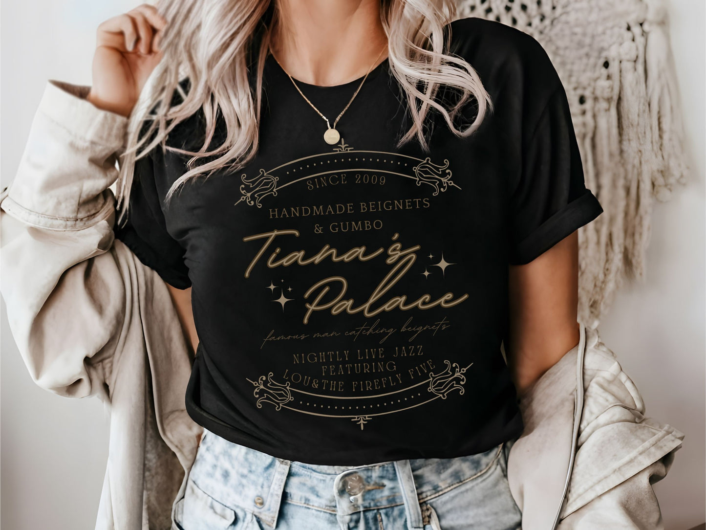 Tiana's Palace Disney Shirt, Bella Canvas Unisex Tee