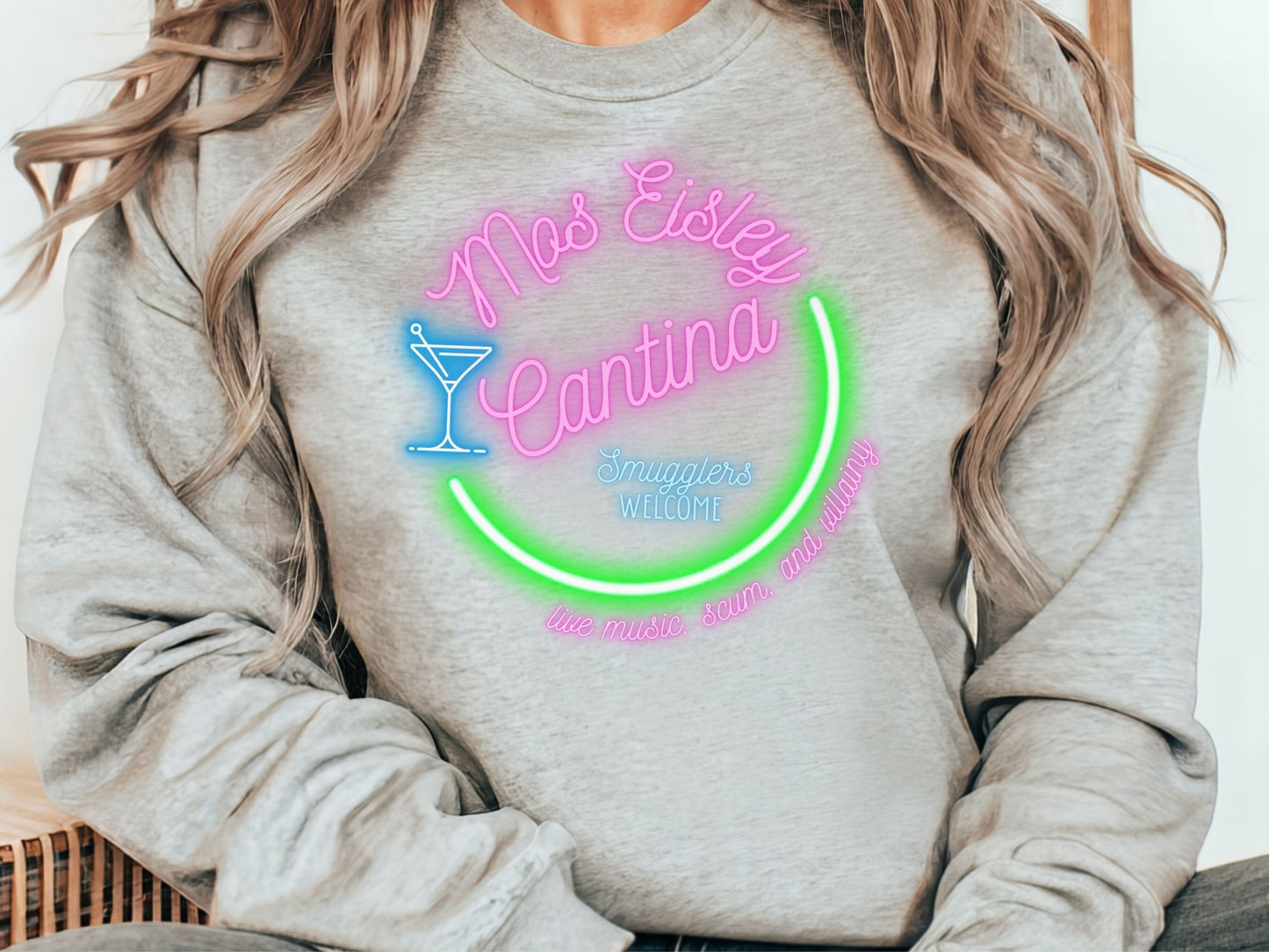 Mos Eisley Cantina, Theme Park Sweatshirt,  Subtle Disney Matching Family Shirts, Unisex Disney Crewneck
