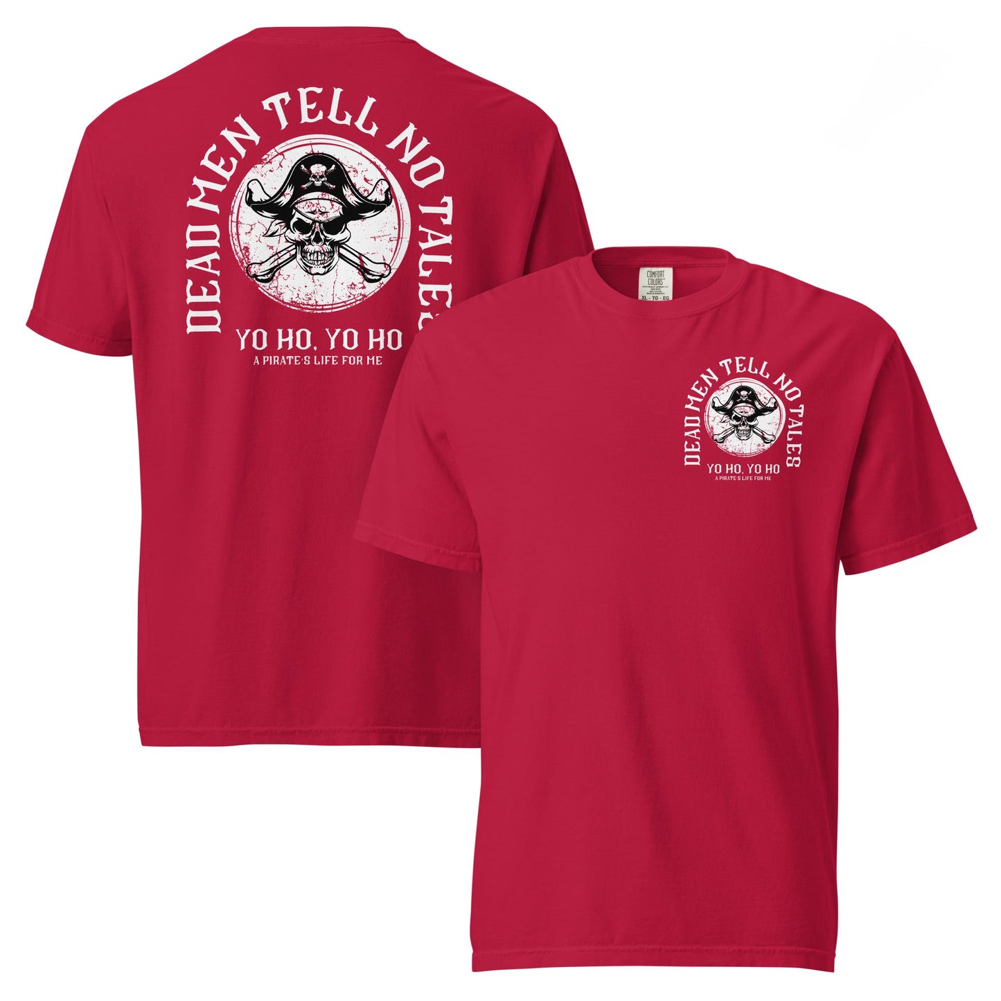 Pirates of the Caribbean Comfort Colors T-Shirt, Subtle Disney Adult Tee
