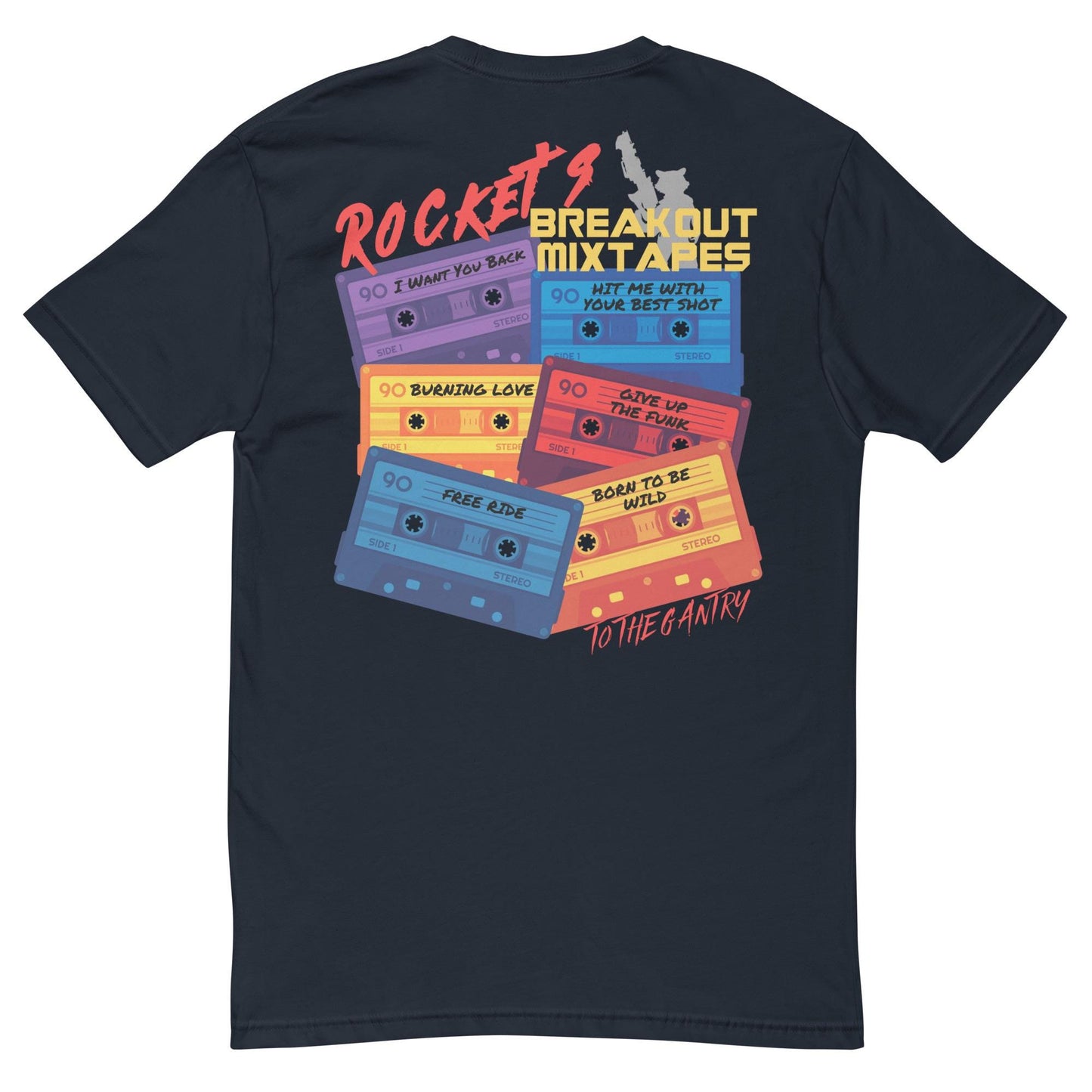 Disney Rocket's Breakout Mix Tapes, Guardians of the Galaxy Disney Dad Next Level Shirt