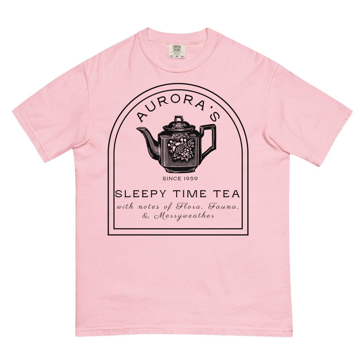 Aurora's Sleepy Time Tea Shirt, Subtle Disney Adult Comfort Colors Tee