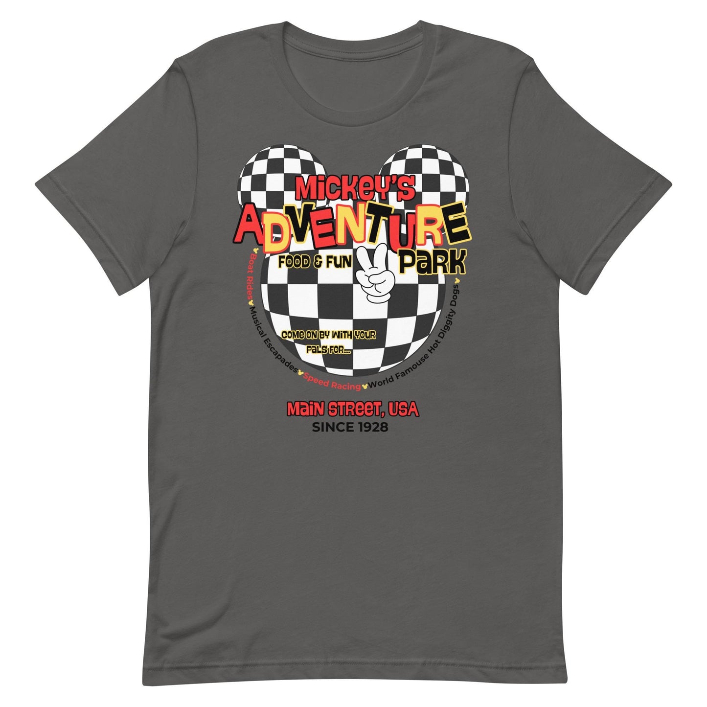 Mickey's Adventure Club Shirt, Subtle Disney Inspired Tee