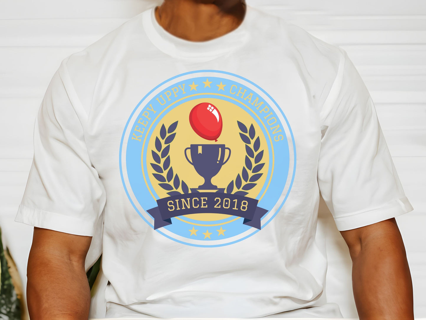 Bluey Keepy Uppy Champions T-Shirt, Disney Family Tee