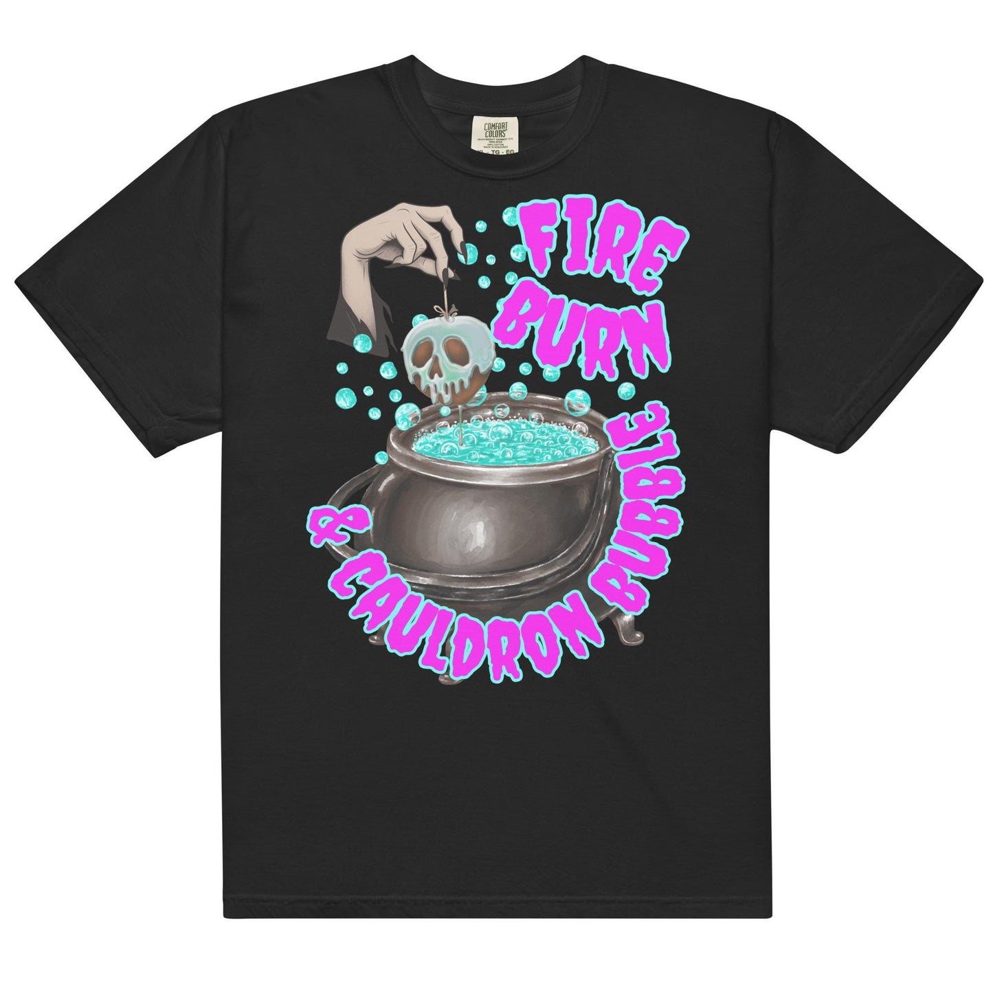 Evil Queen Disney Halloween Shirt, Acid Wash Comfort Colors Tee