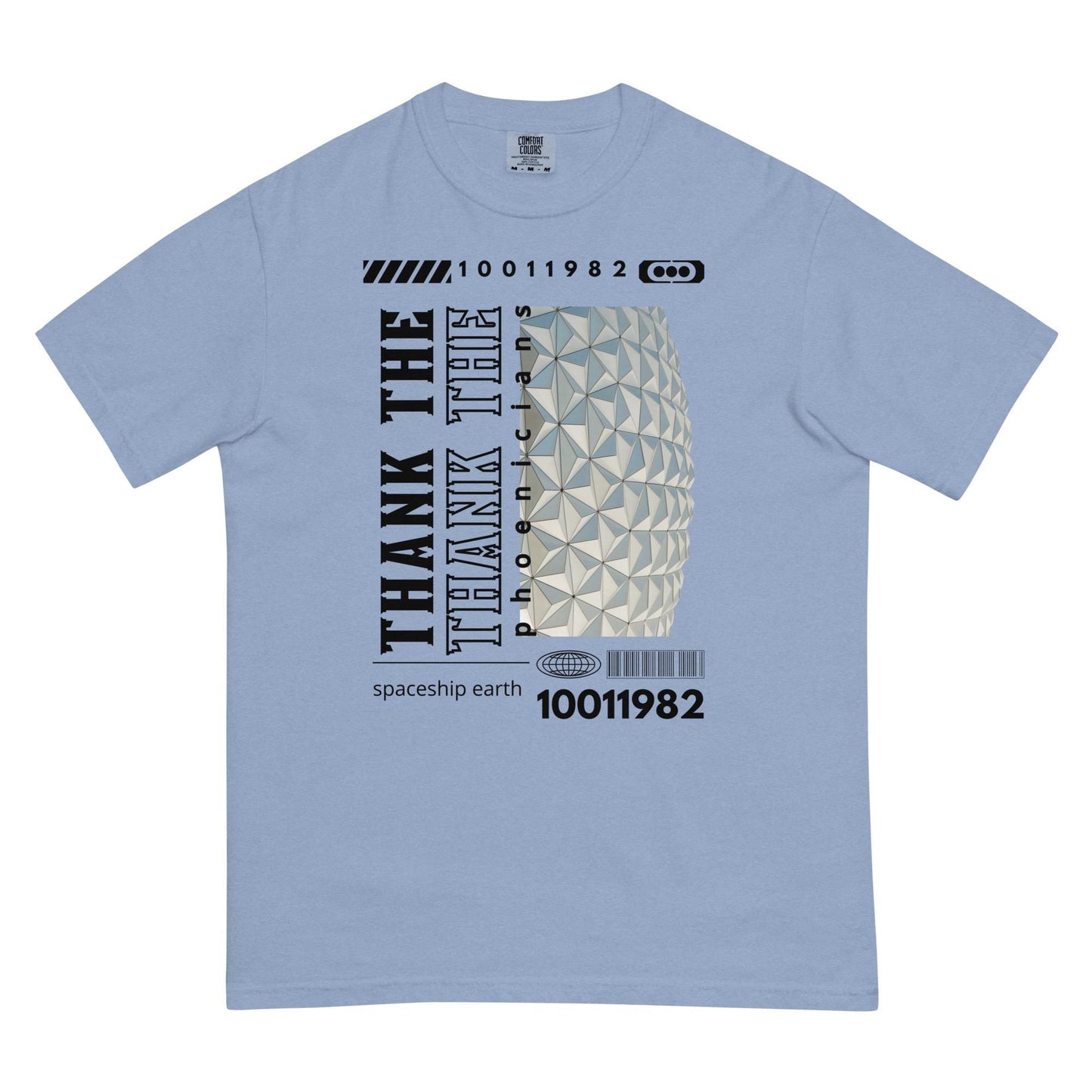 Thank The Phoenicians EPCOT Spaceship Earth T-Shirt