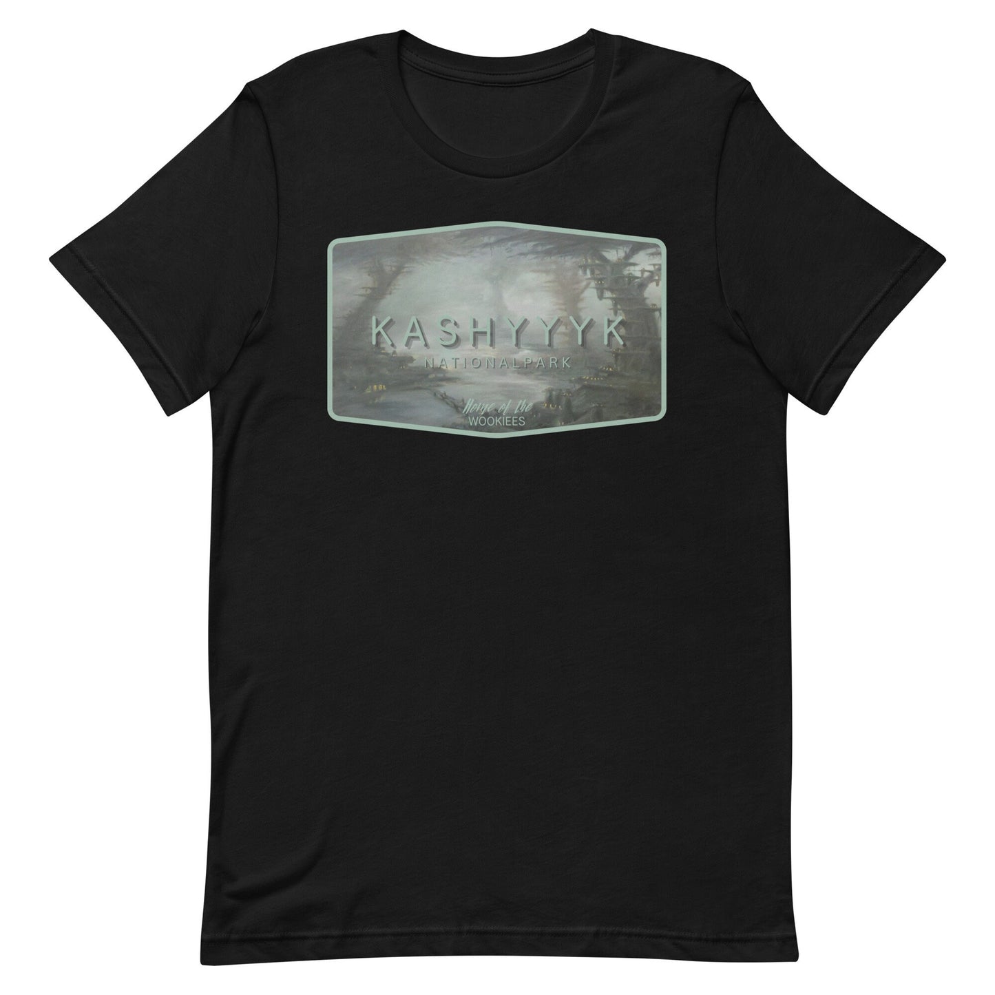 Kashyyyk National Park Shirt, Subtle Star Wars Disney Family Tee