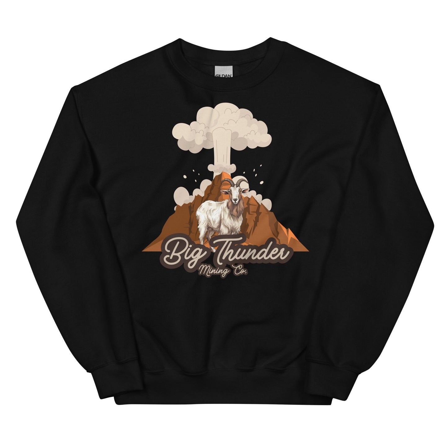 Big Thunder, Goat, Theme Park Sweatshirt,  Subtle Disney Matching Family Shirts, Unisex Disney Crewneck