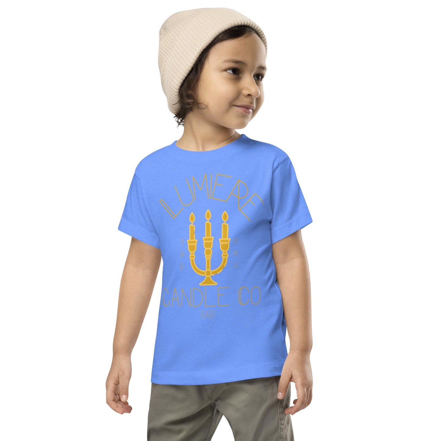 Lumiere Candle Co. Toddler T-Shirt: Beauty and the Beast Inspired