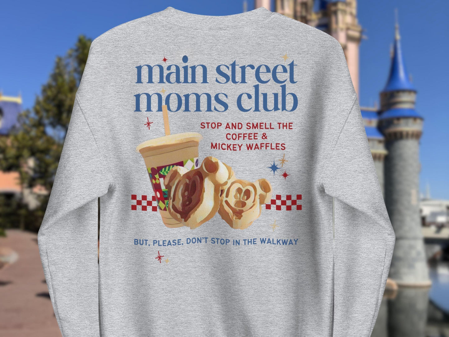Main Street Moms Club™ Collection Sweatshirt - Disney Mom Crewneck Pullover