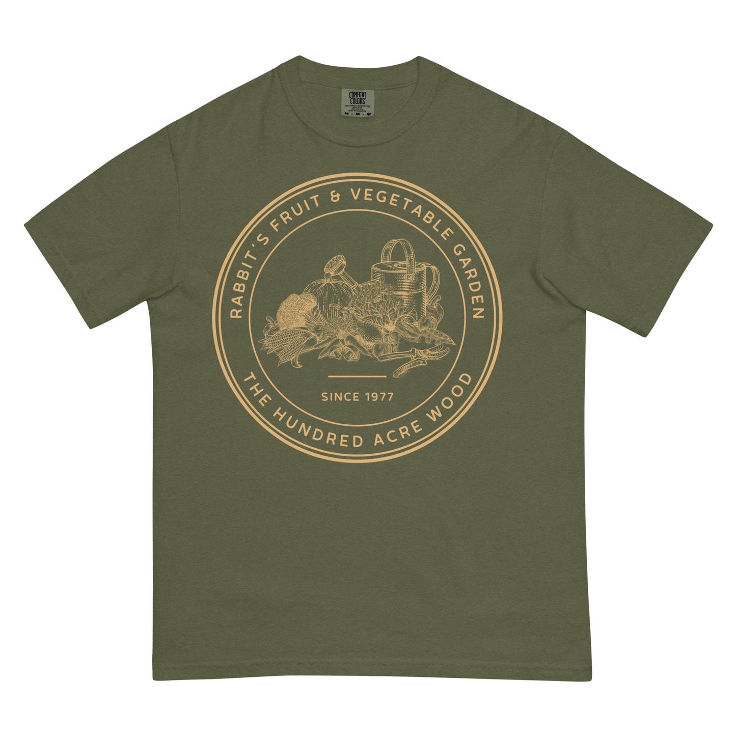 Winnie the Pooh Rabbit's Garden Inspired Comfort Colors Shirt