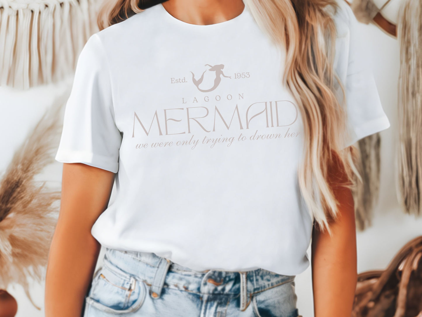 Mermaid Lagoon Bella Canvas T-Shirt, Peter Pan Disney Family Shirt