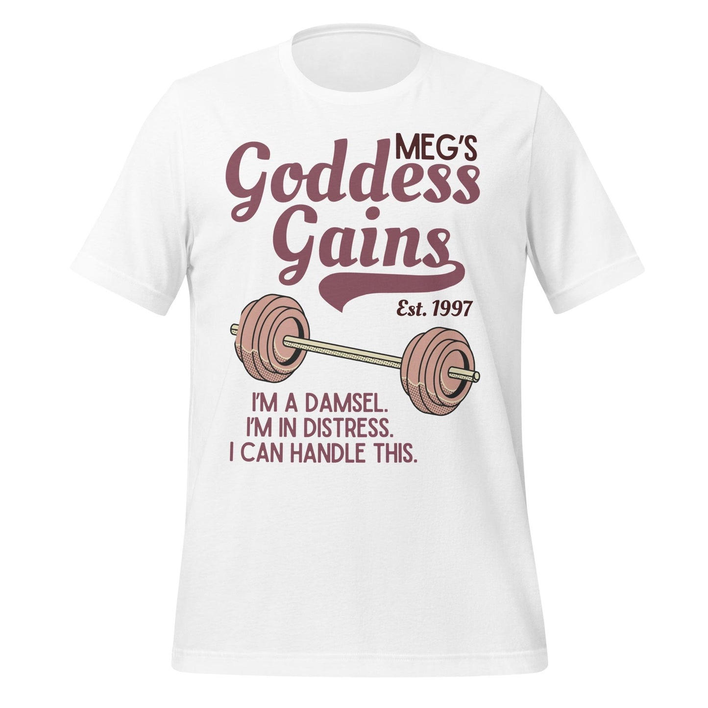 Meg's Goddess Gains Shirt, Hercules Disney Inspired Tee