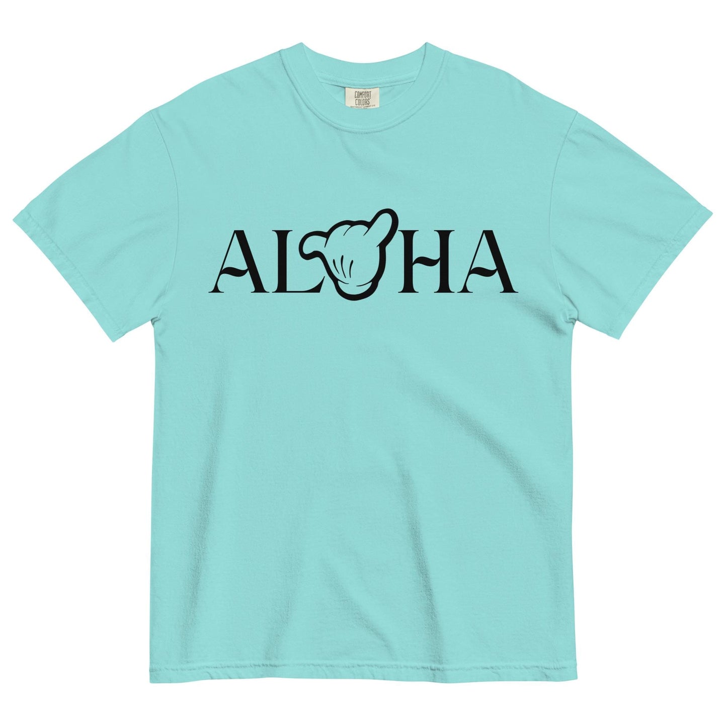 Disney Aulani Aloha Mickey Shaka Hand Comfort Colors Shirt