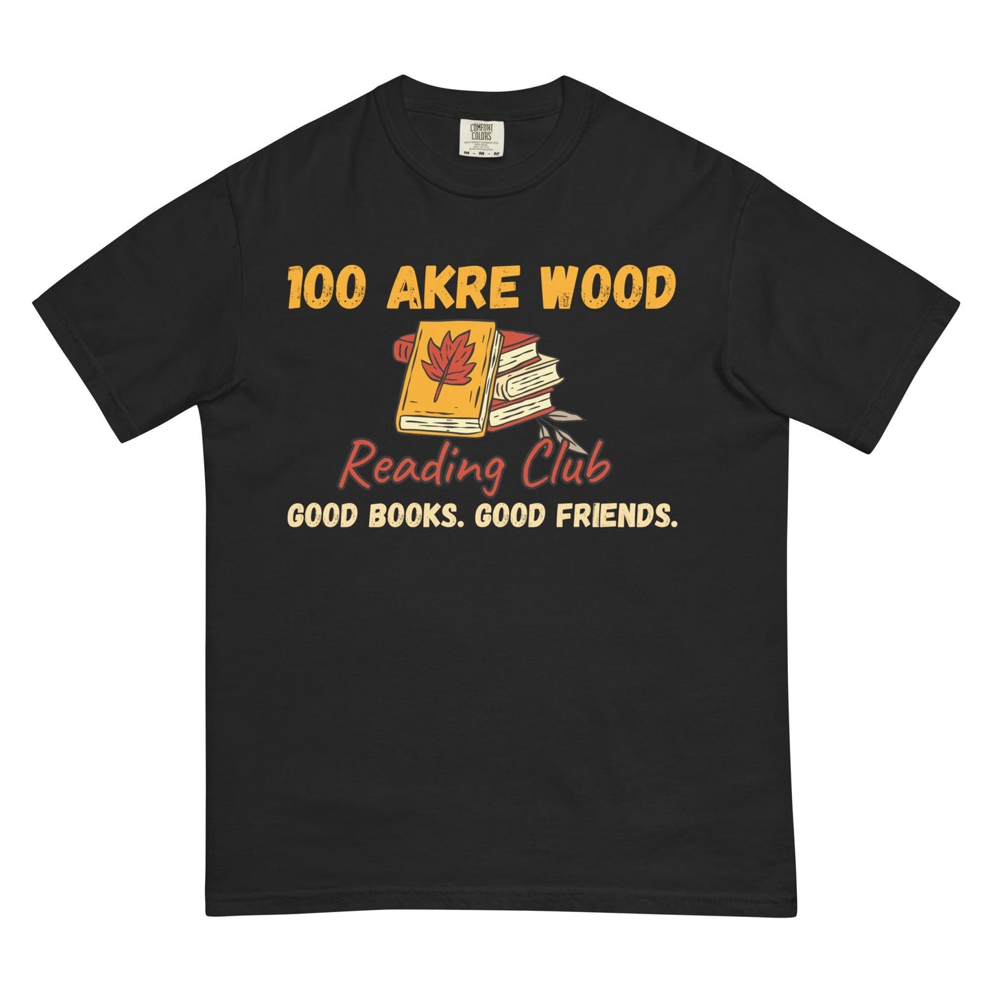 Winnie the Pooh Inspired Owl Reading Club Shirt, 100 Akre Wood Comfort Color Shirt