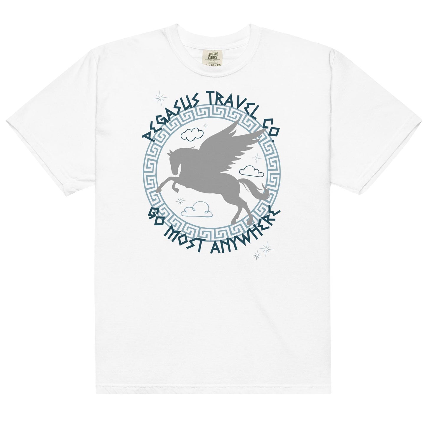 Disney Hercules Pegasus Comfort Colors Shirt, Pegasus Travel Co