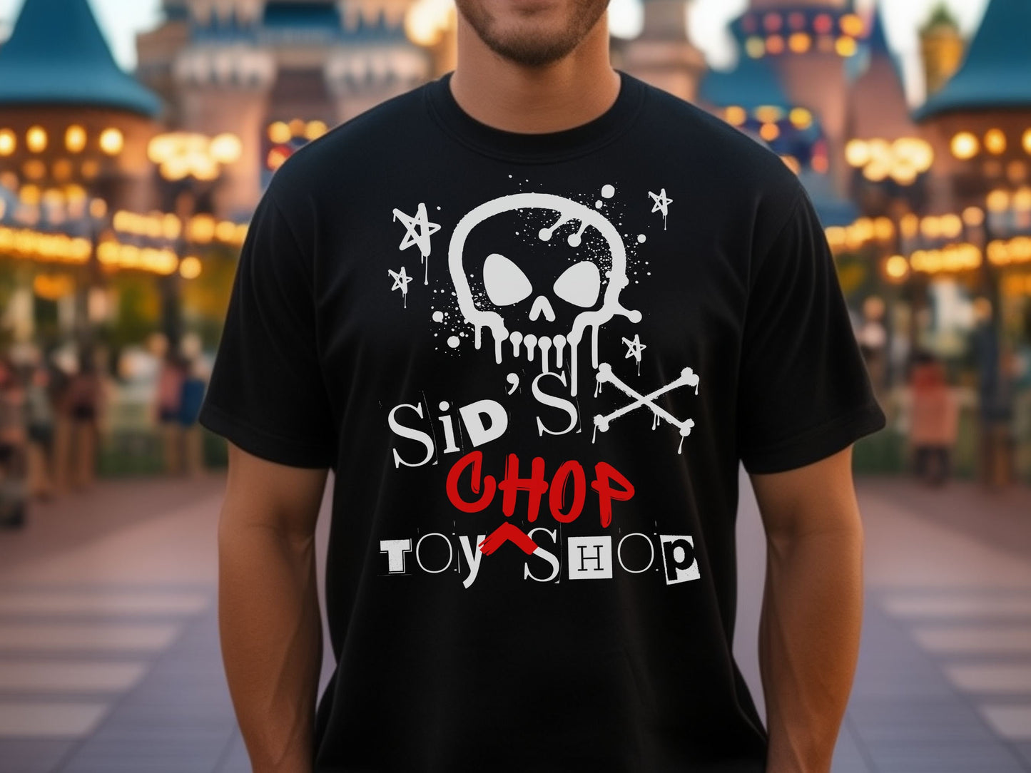 Sid's Chop Shop Disney Dad Shirt, Bella Canvas Unisex Tee