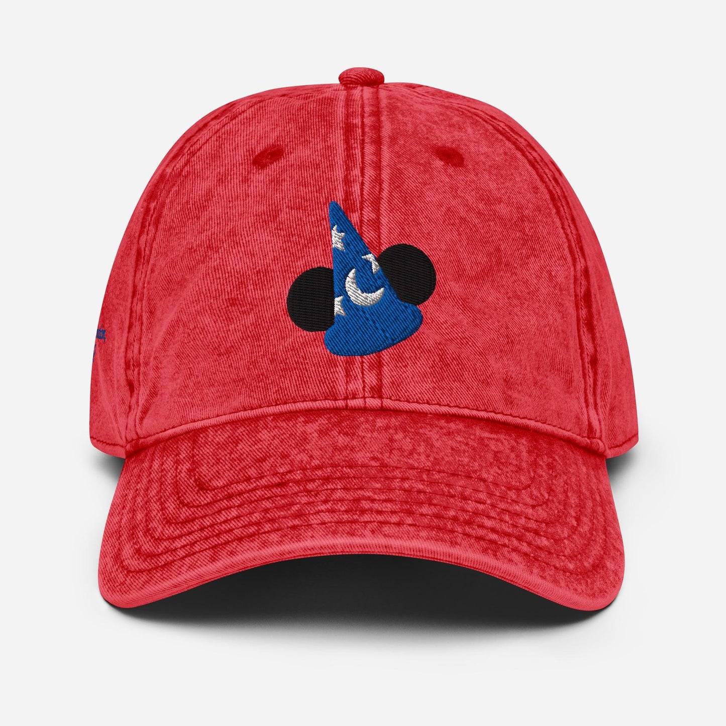Subtle Sorcerer Mickey Hat, Fantasmic Hat, Vintage Cotton Twill Cap