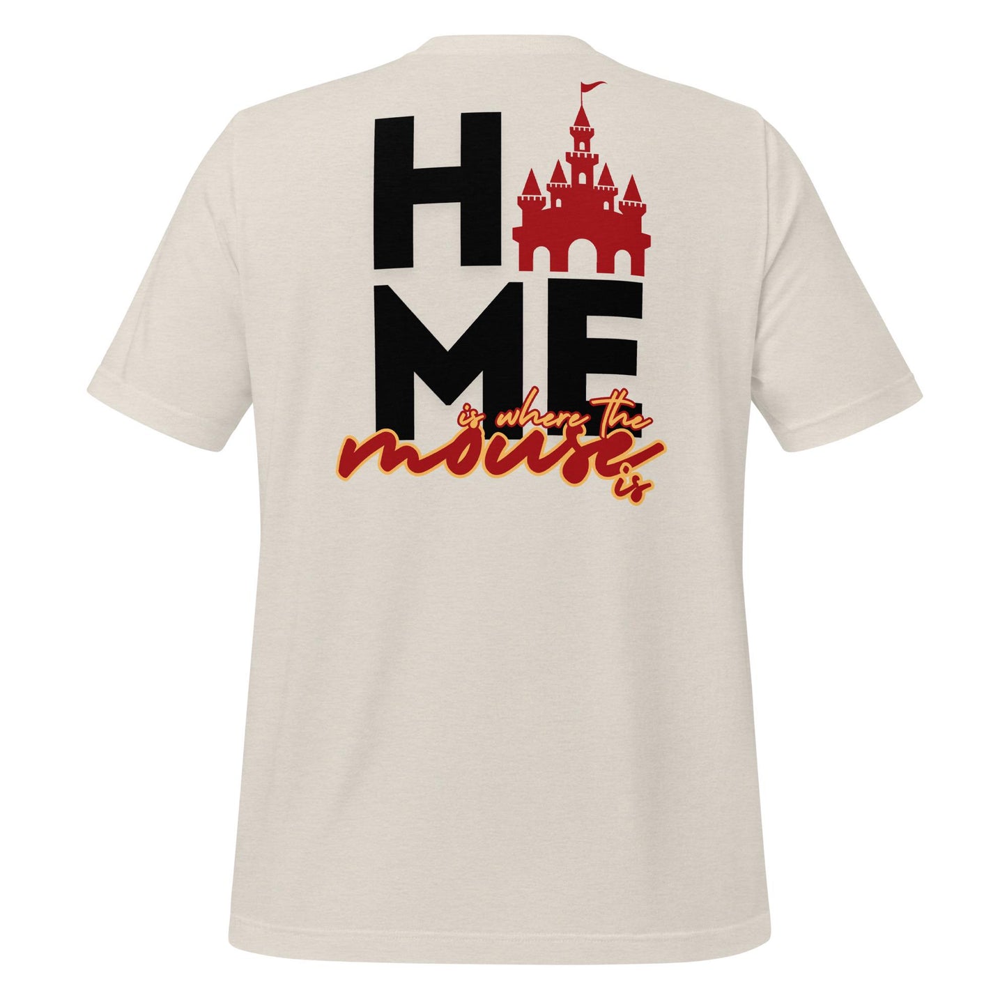 Disney Family Bella Canvas T-Shirt, Home Castle Graphic Tee