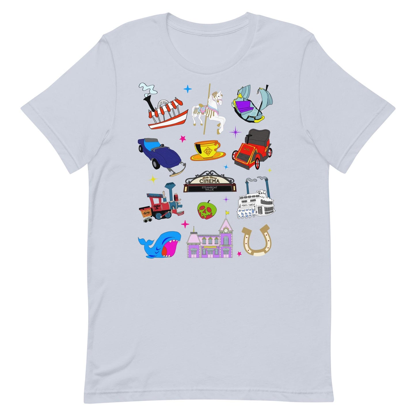 Disneyland 70th Anniversary Sketch Shirt: Family Vacation Tee