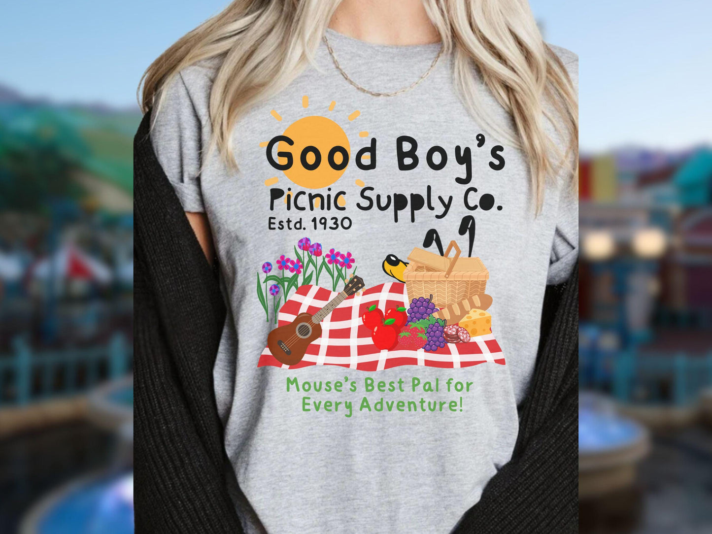 Pluto Inspired Disney Shirt, Good Boy's Picnic Co., Matching Family Shirt