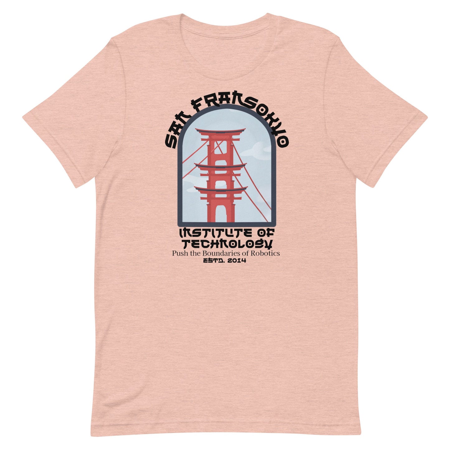 San Fransokyo Institute of Technology Shirt, Subtle Disney Bella Canvas Tee