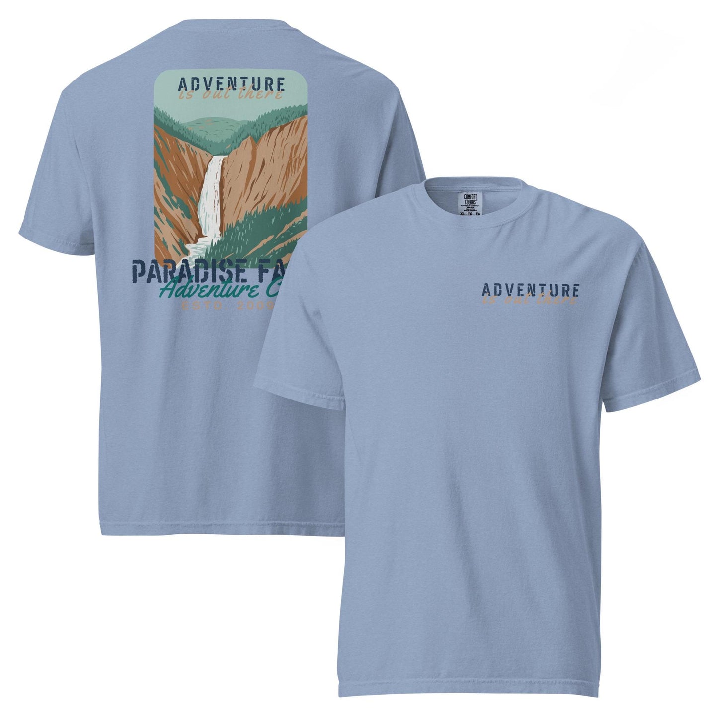 Paradise Falls Adventure T-Shirt, Comfort Colors Disney Style