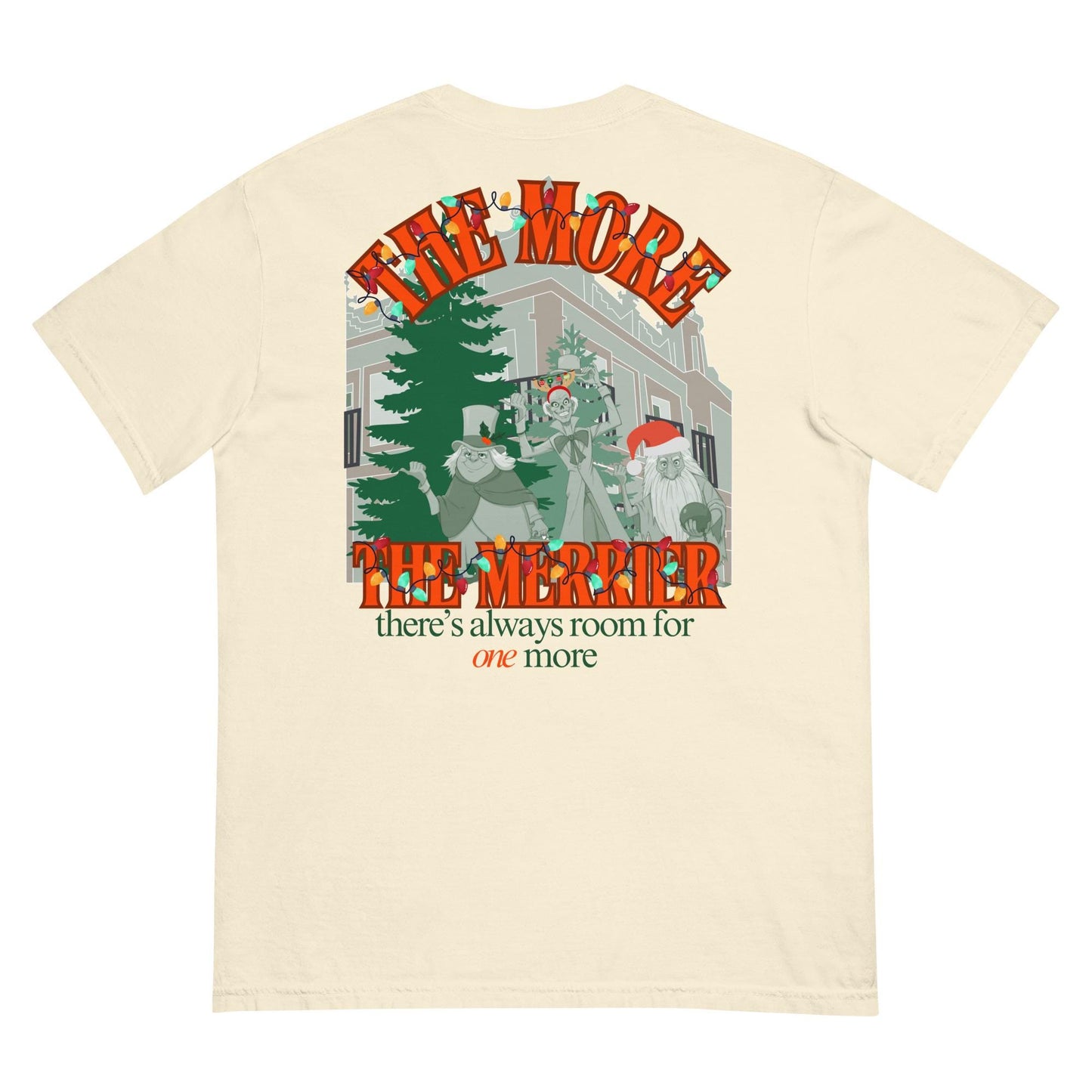 Haunted Mansion Christmas Shirt, Disney Hitchhiking Ghosts Holiday Tee