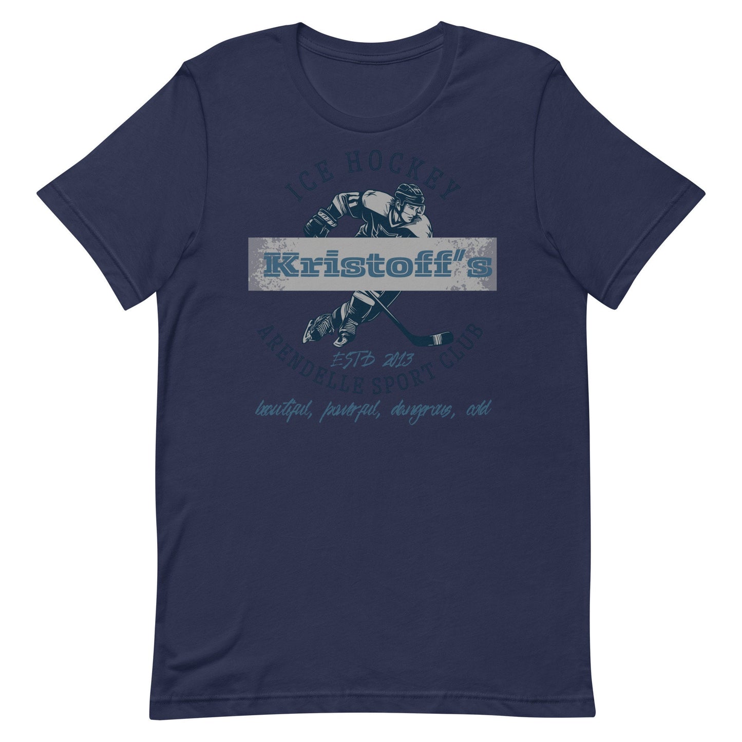 Kristoff's Ice Hockey Bella Canvas T-Shirt, Subtle Disney Shirt